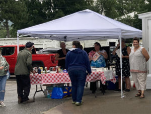 Kingfield area community members joined HealthReach staff to celebrate recent renovations with a cookout at the Open House on Friday, July 21,