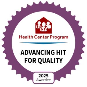 HRSA Advancing HIT for Quality Badge
