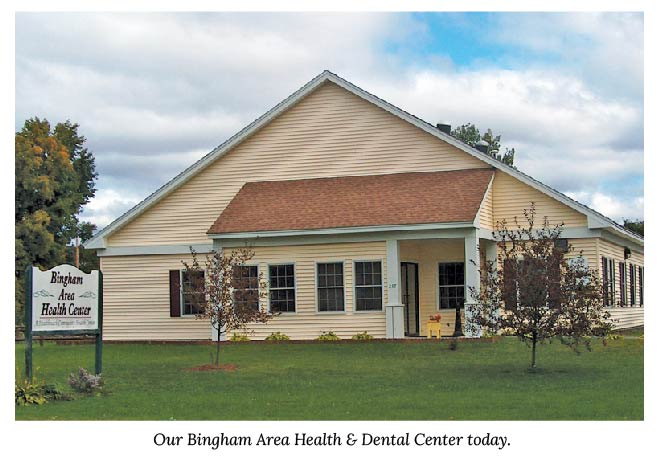 Bingham Area Health Center building today