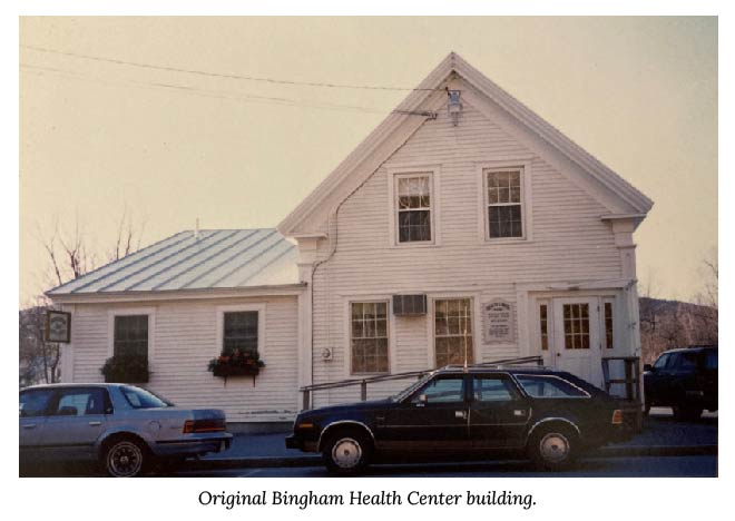 Original Bingham Area Health Center Building