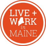 live + work Maine Live + Work Maine logo