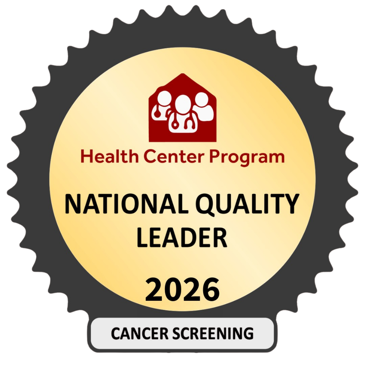 National Quality Leader in Cancer Screening